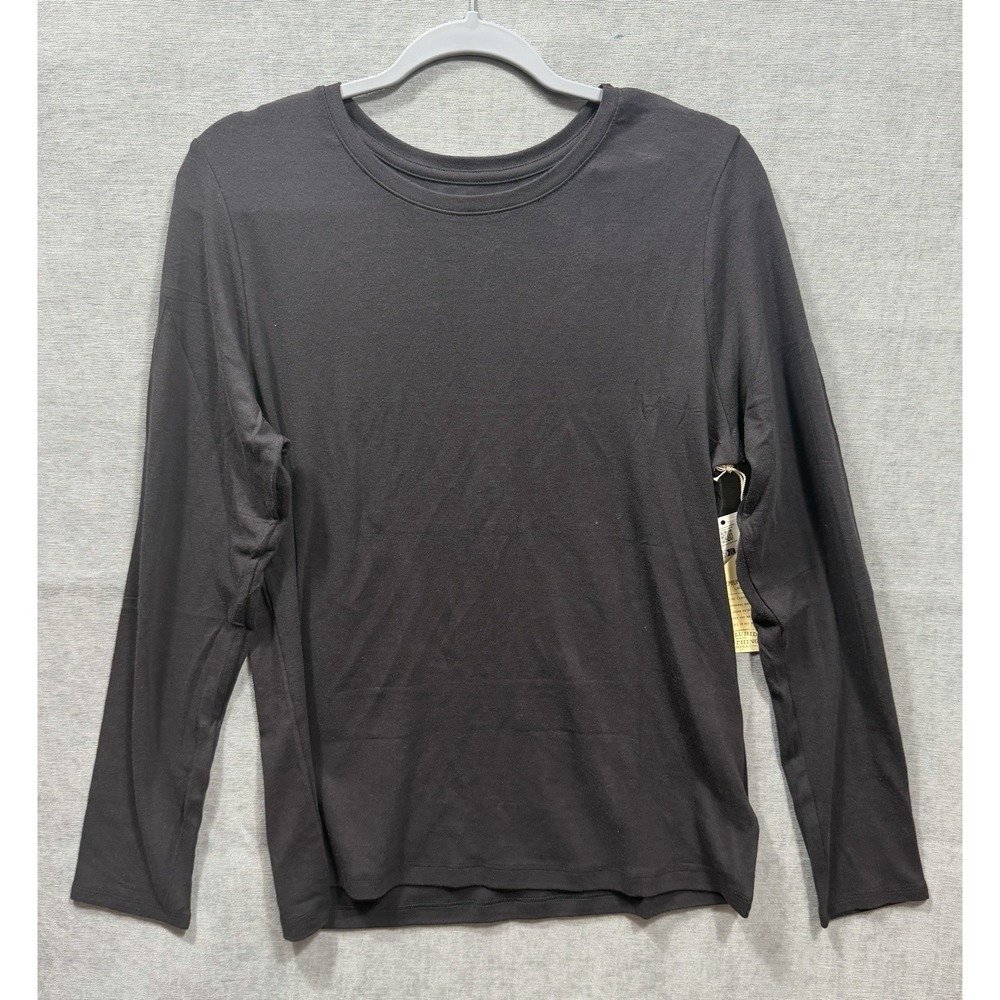 Telluride Clothing Company Women's Long sleeve Rib Crew Neck X Large Pima Modal